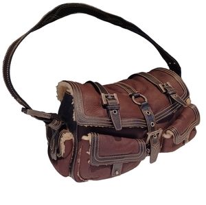 luella Authentic real leather shoulder bag